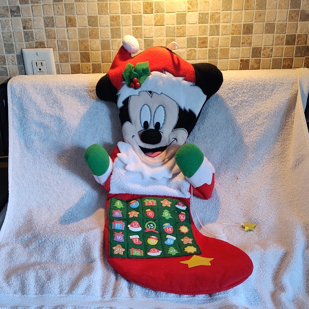 Disney Red Plush Fabric